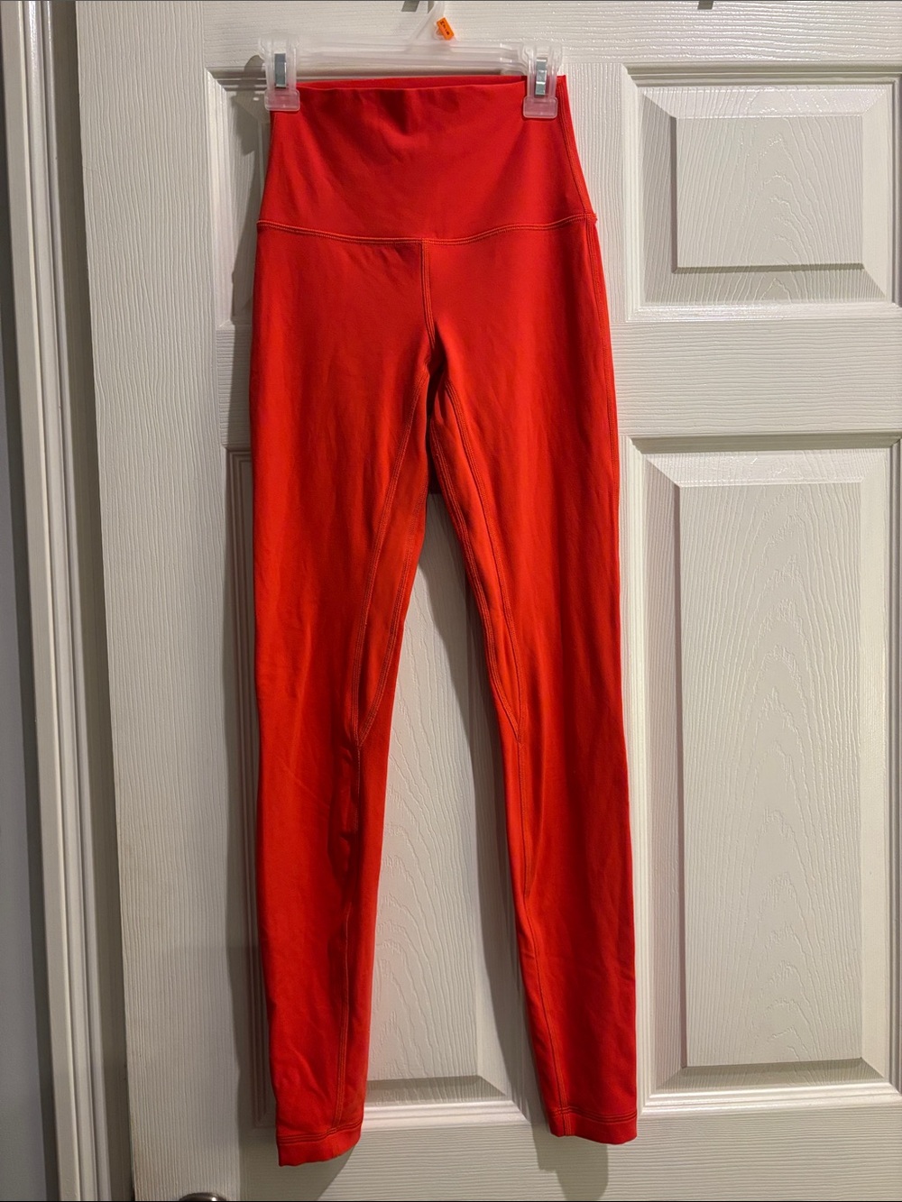 lululemon athletica Red High-Rise Leggings size 2 Really Good condition